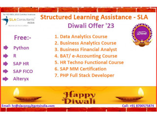 Data Science Course in Delhi, Noida, Gurgaon, Free R & Python with ML Training, Diwali Offer '23, Salary Upto 5 to 7 LPA, Free Job Placement